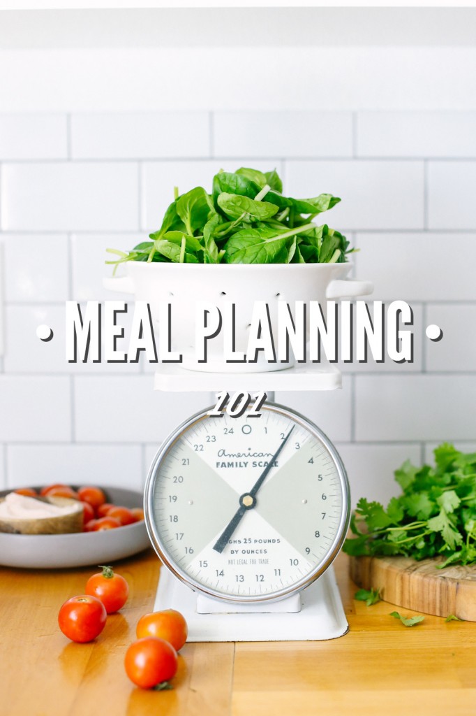 Meal Planning 101.